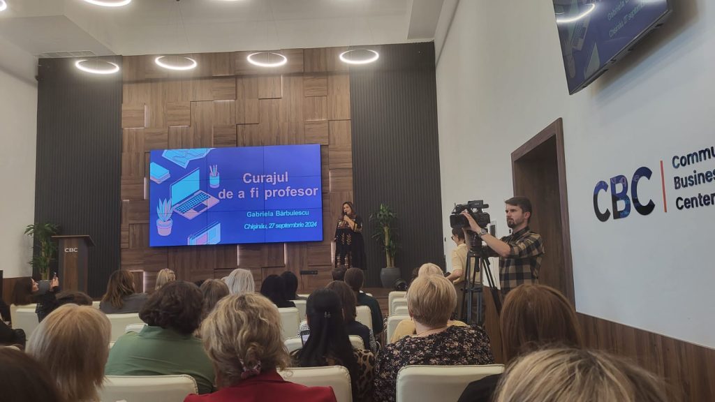 Conferința de deschidere a proiectului ˮCursuri și cărți pentru perfecționarea cadrelor didactice din Republica Moldova”